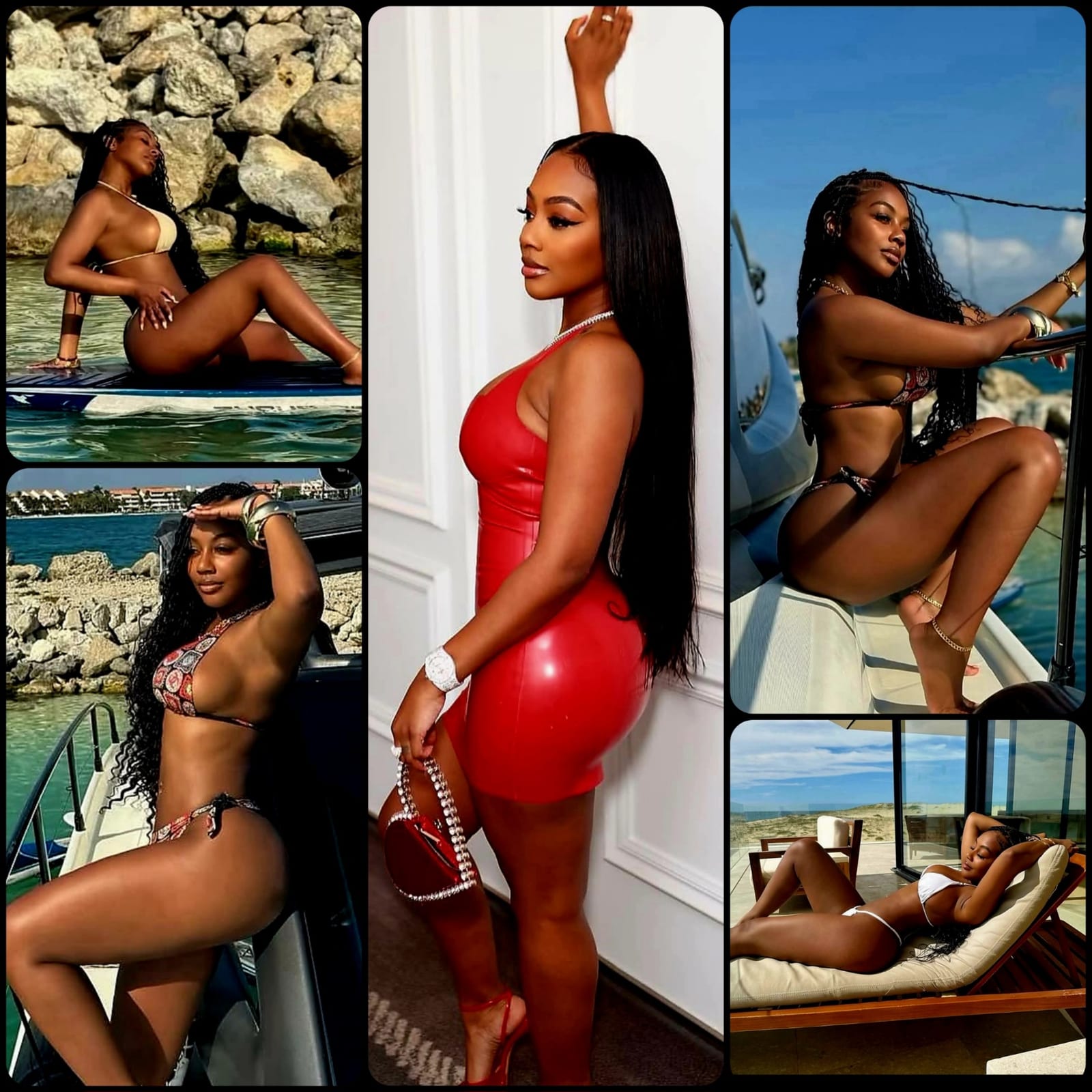 Aruba escort model Dulce — Palm Beach companion